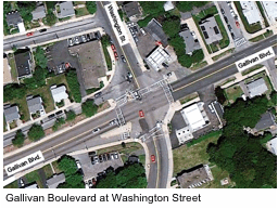 Gallivan Boulevard at Washington Street 