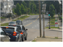 Typical cross-section of Gallivan Boulevard