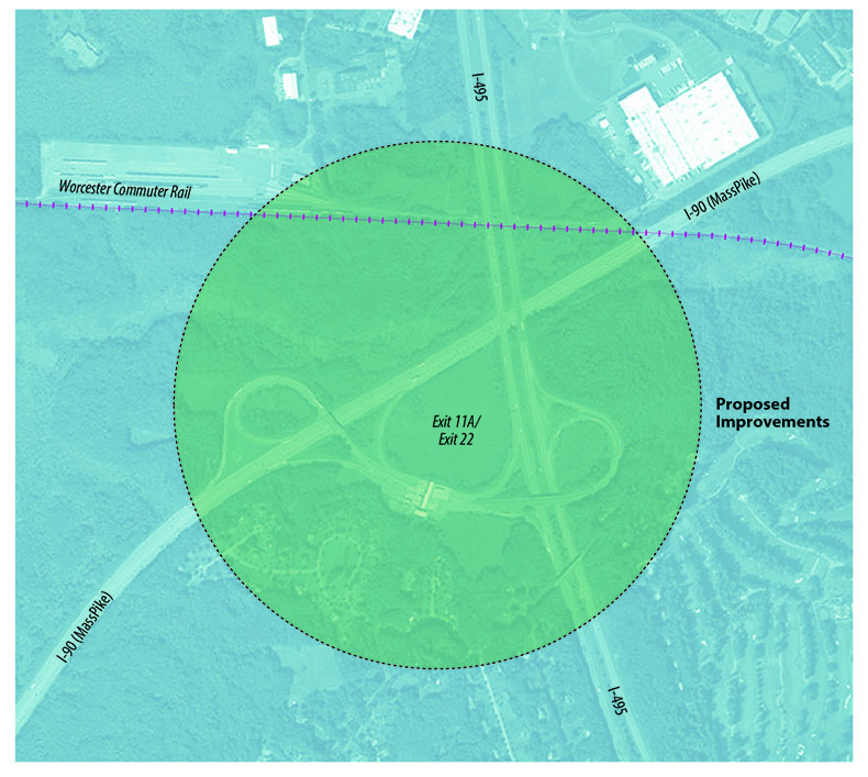 Hopkinton and Westborough: Reconstruction of Interstate 90 and Interstate 495 ($220,000,000) 