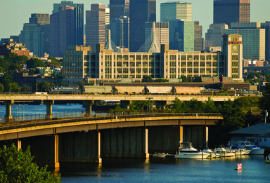 Description: A picture of a bridge over the Charles River.