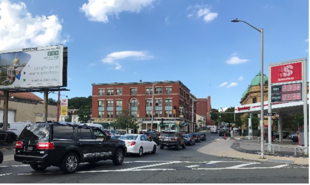 Figure 10
View along Liberty Street with Central Street Approach on Left